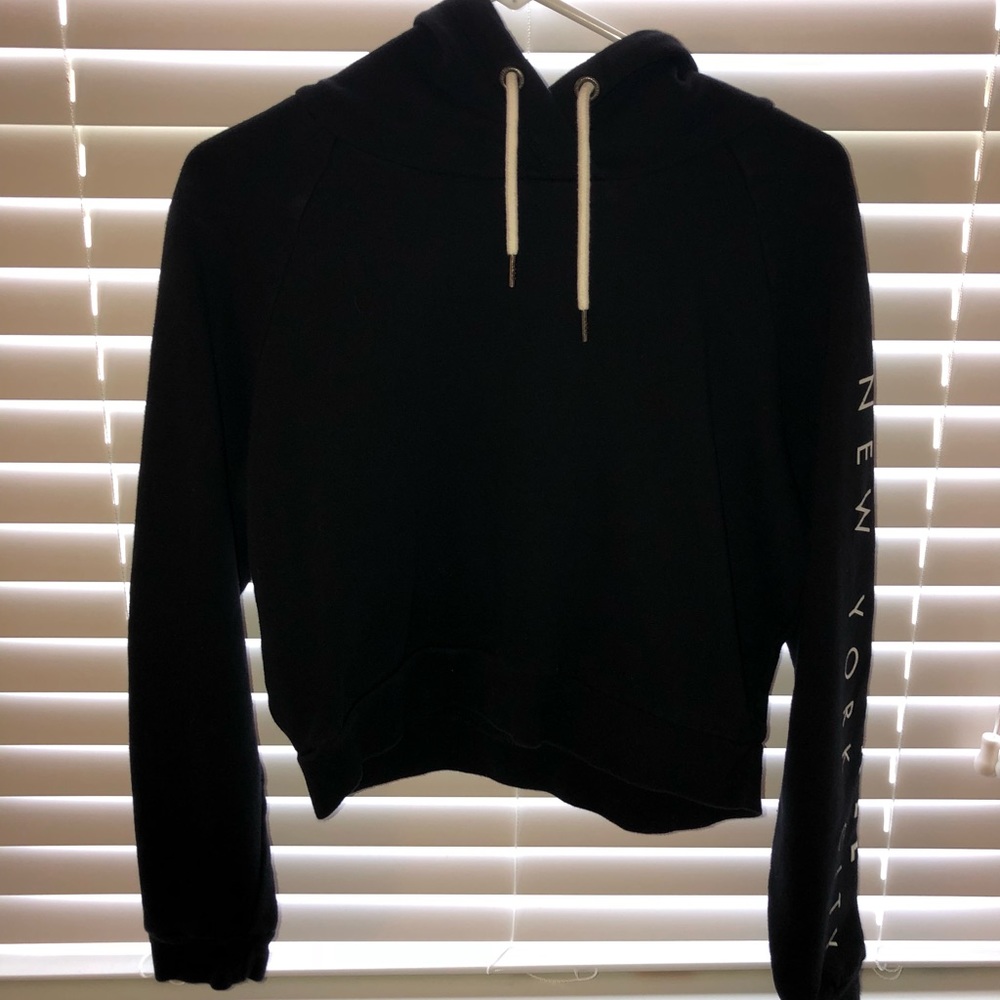 Aéropostale long sleeve hoodie crop top